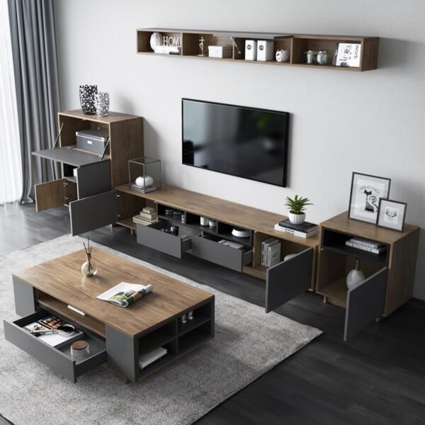 Mesa de centro Kevin Negro y Gales